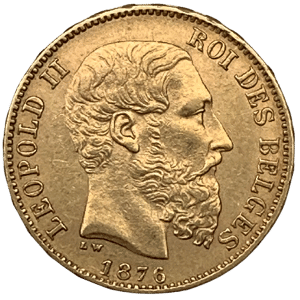 Belgio Marengo 20 Franchi Leopoldo II