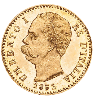 Italia Marengo 20 Lire Umberto I - Re d'Italia